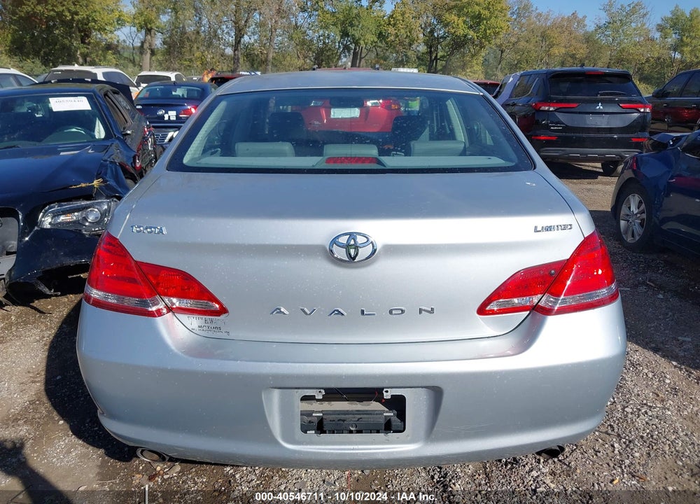 2007 TOYOTA AVALON LIMITED VIN: 4T1BK36B57U230354