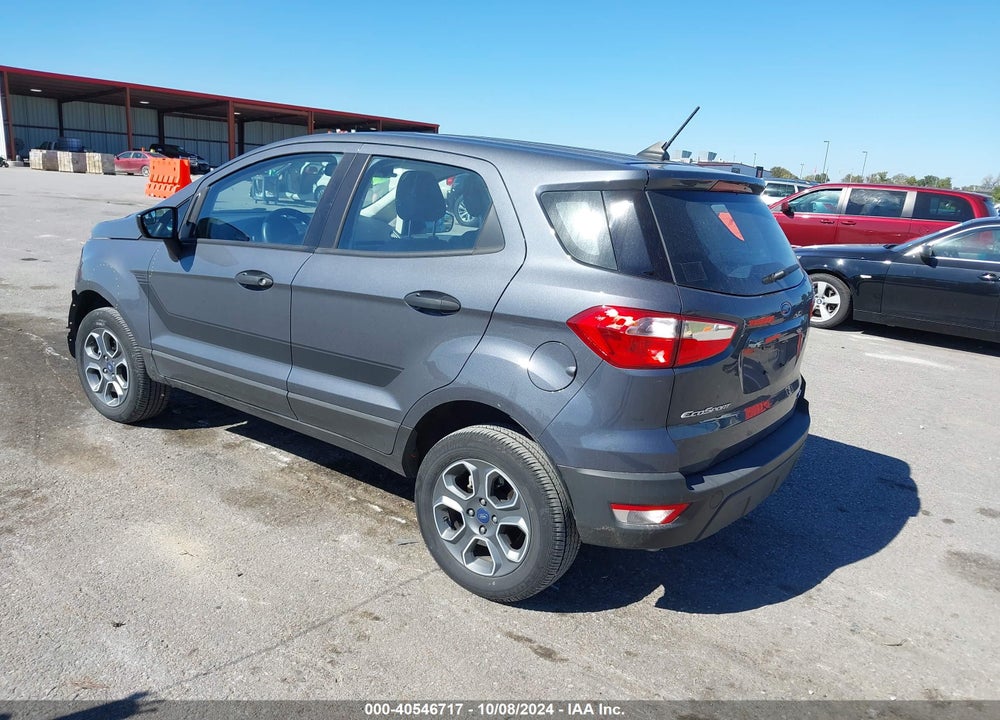 2022 FORD ECOSPORT S VIN: MAJ6S3FL4NC472477