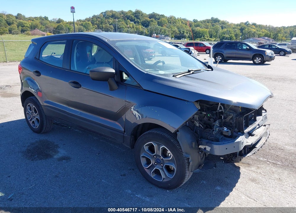 2022 FORD ECOSPORT S VIN: MAJ6S3FL4NC472477