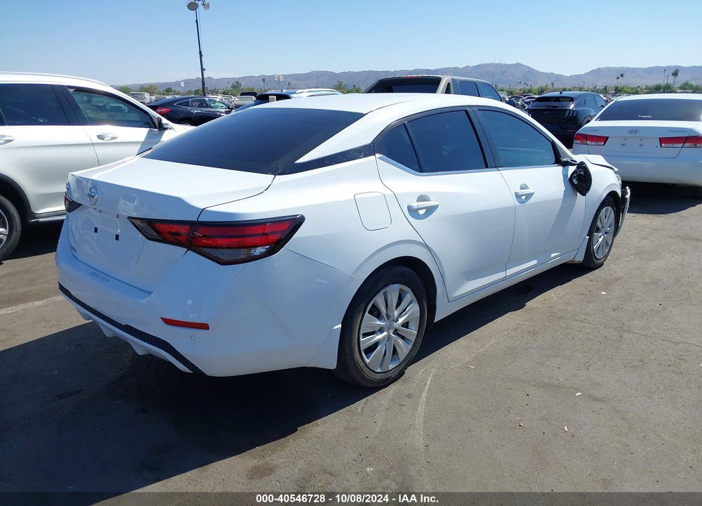 2022 NISSAN SENTRA S XTRONIC CVT VIN: 3N1AB8BV8NY225451