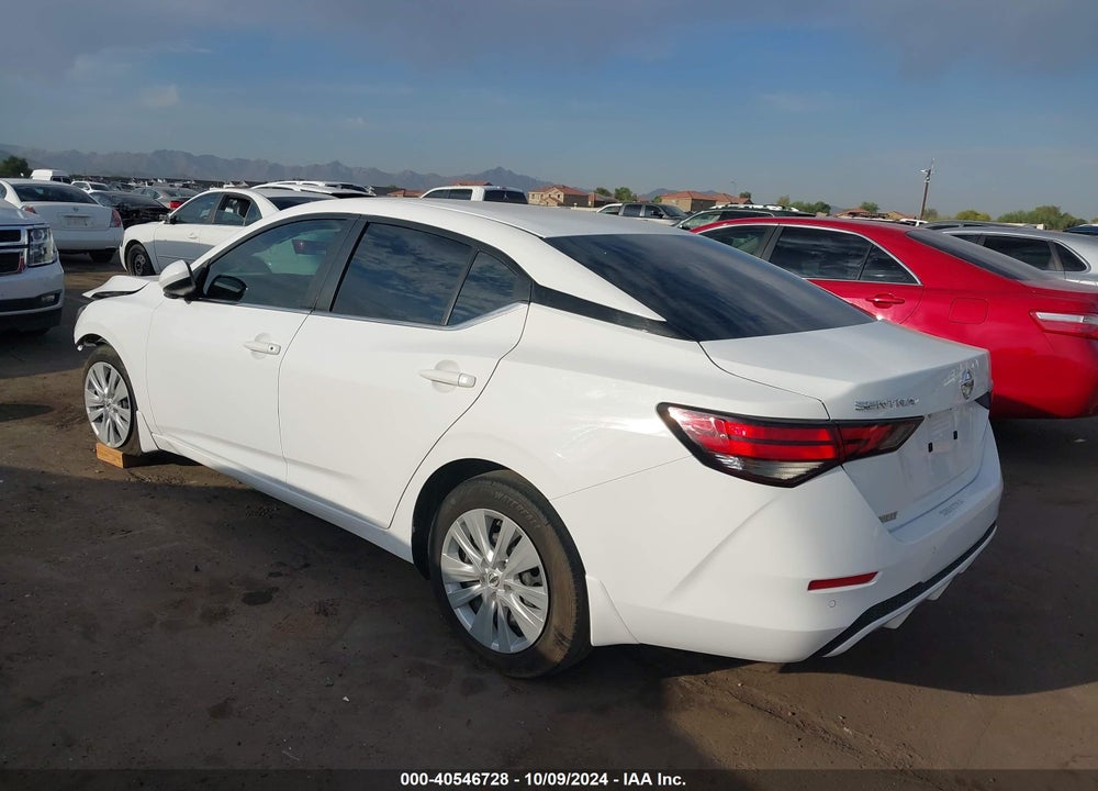 2022 NISSAN SENTRA S XTRONIC CVT VIN: 3N1AB8BV8NY225451