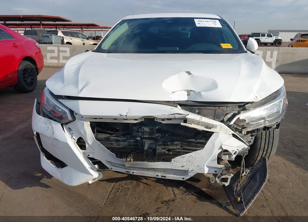2022 NISSAN SENTRA S XTRONIC CVT VIN: 3N1AB8BV8NY225451