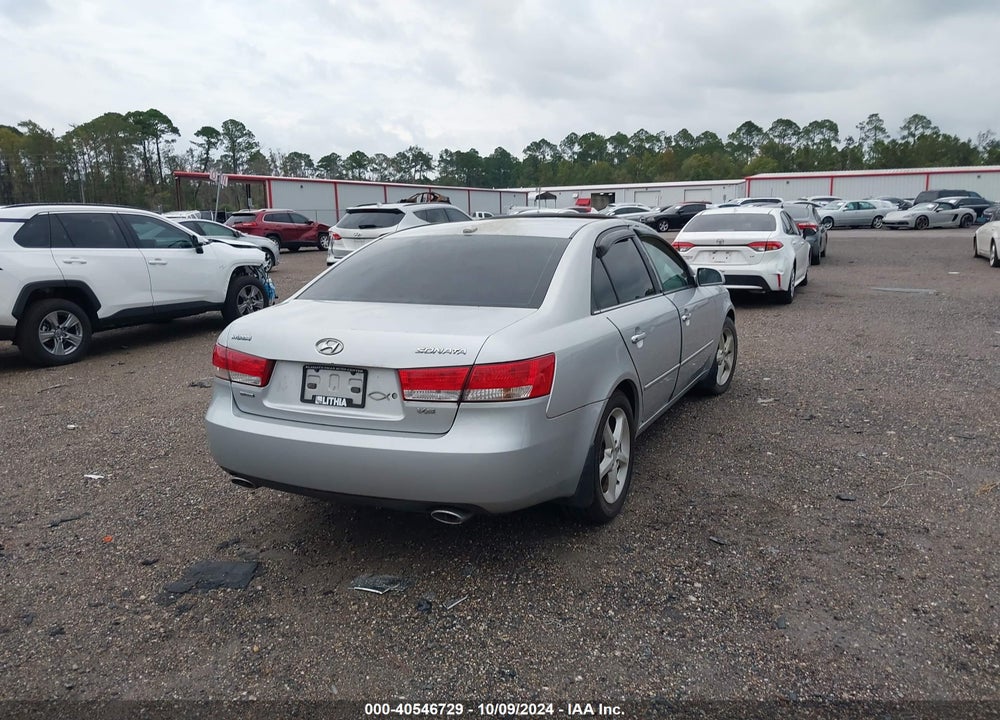 2007 HYUNDAI SONATA LIMITED/SE V6 VIN: 5NPEU46F07H283266