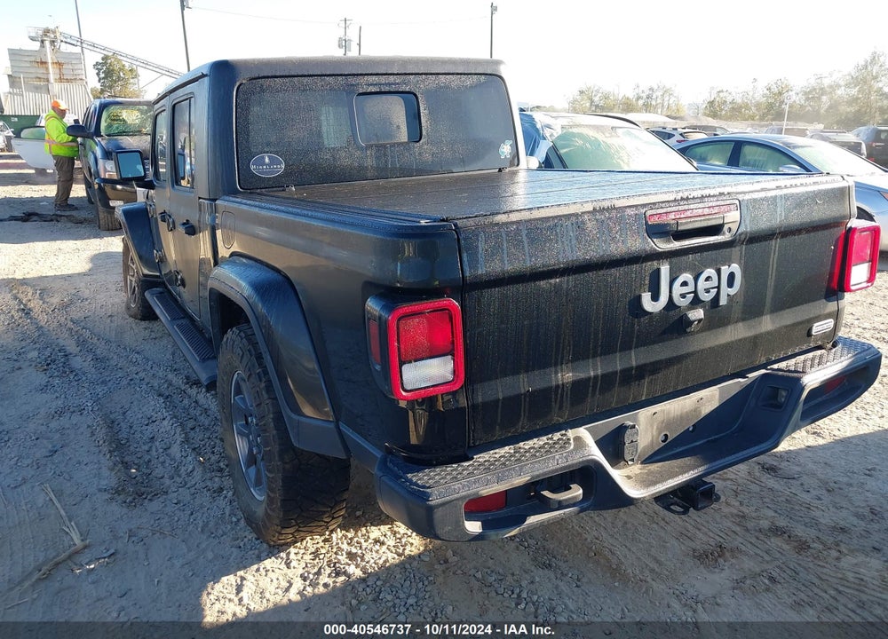 2020 JEEP GLADIATOR OVERLAND 4X4 VIN: 1C6HJTFG3LL174693