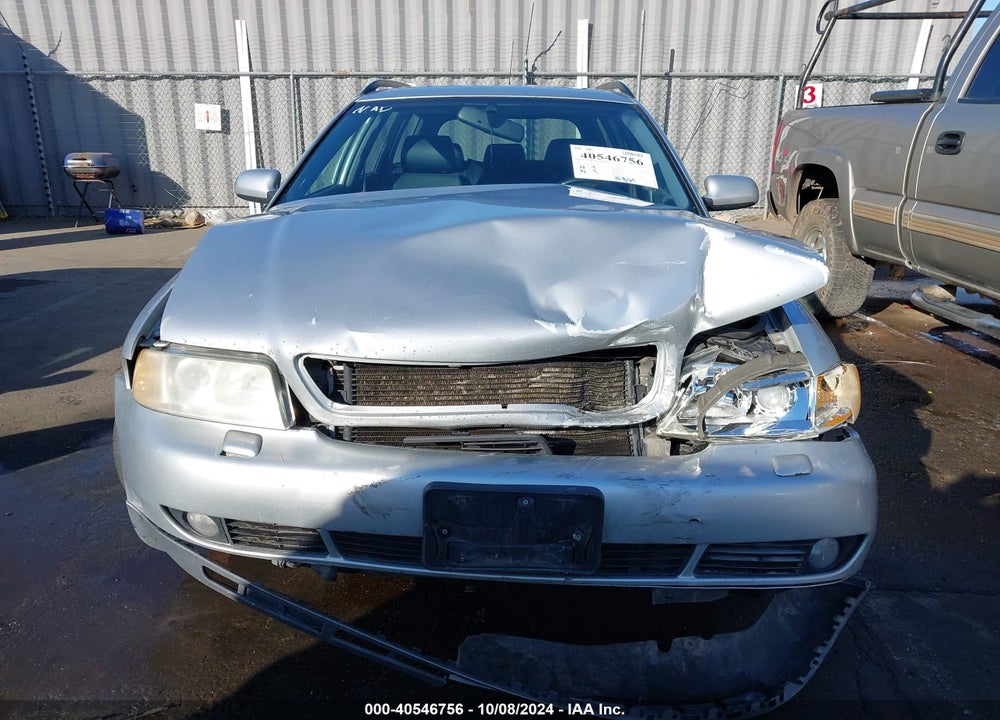 2001 AUDI A4 1.8T AVANT VIN: WAUKC68D91A134444
