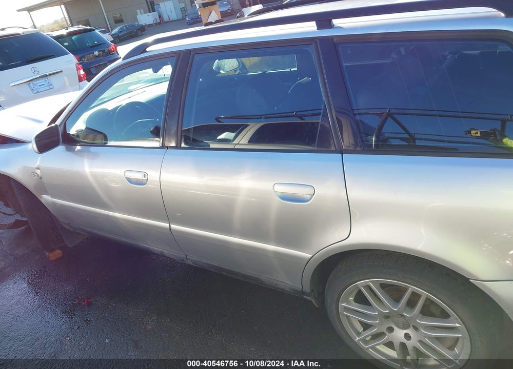 2001 AUDI A4 1.8T AVANT VIN: WAUKC68D91A134444