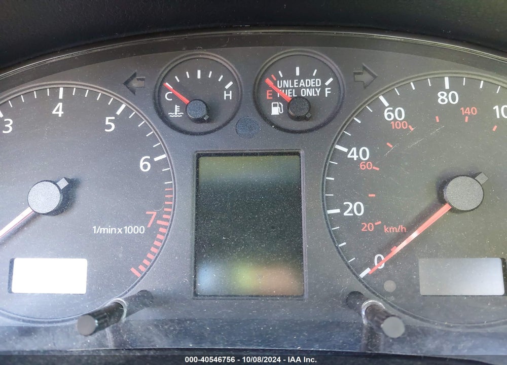 2001 AUDI A4 1.8T AVANT VIN: WAUKC68D91A134444