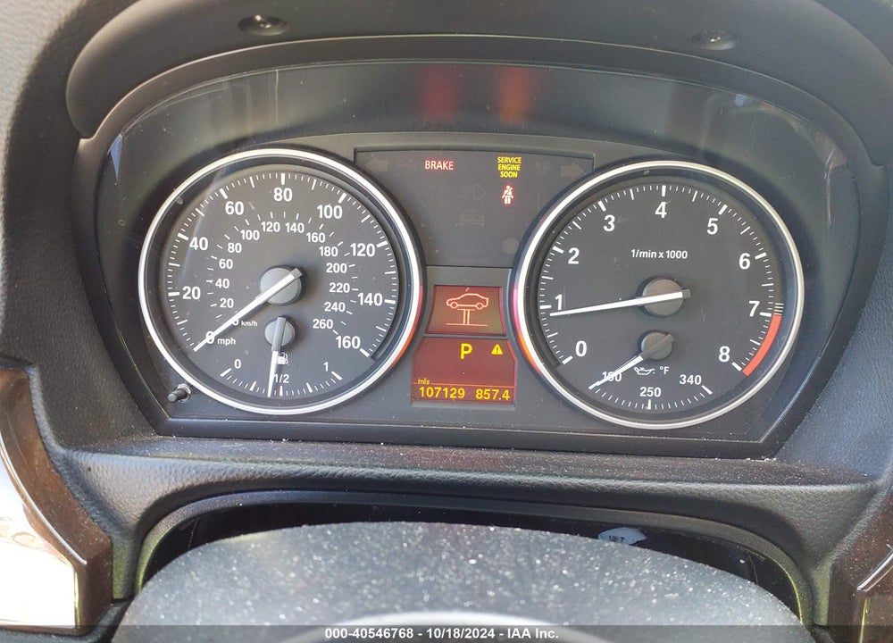 2011 BMW 328I XDRIVE VIN: WBAKF5C54BE655244