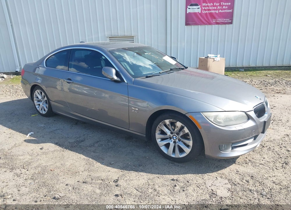 2011 BMW 328I XDRIVE VIN: WBAKF5C54BE655244