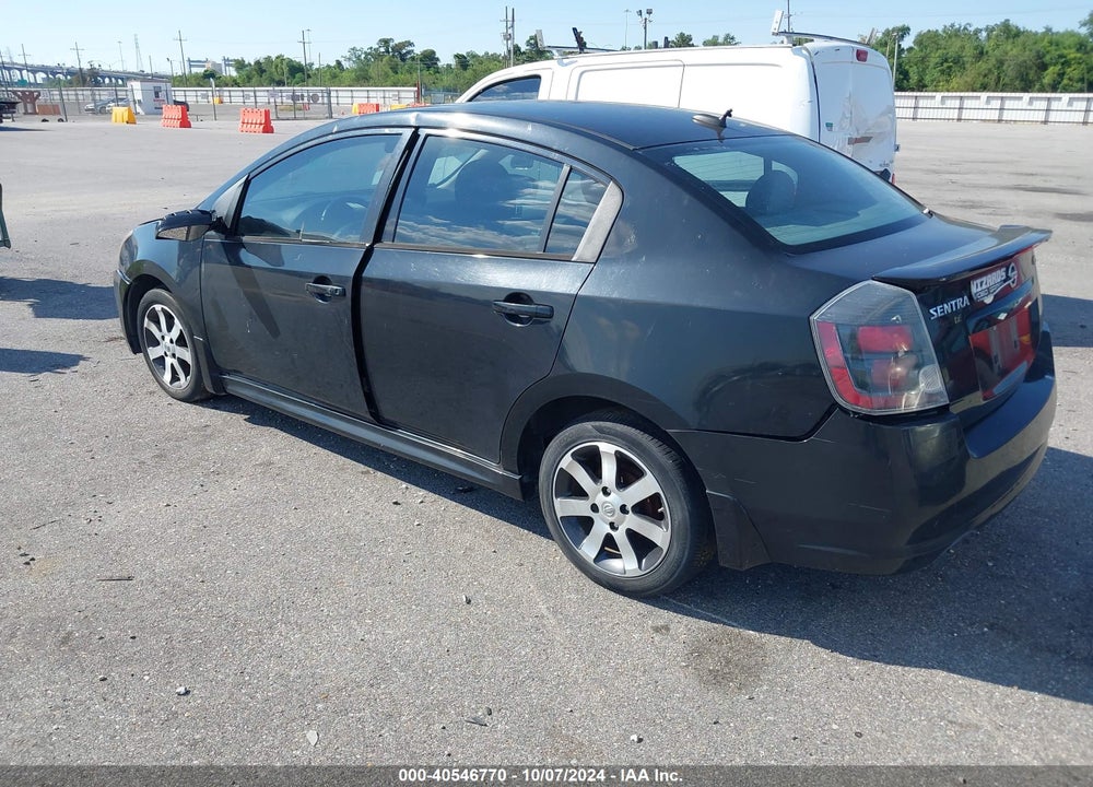2012 NISSAN SENTRA 2.0 SR VIN: 3N1AB6AP9CL777042