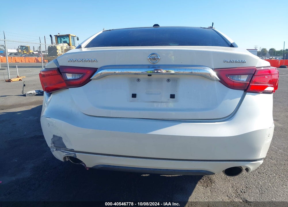 2017 NISSAN MAXIMA 3.5 PLATINUM VIN: 1N4AA6AP7HC378977
