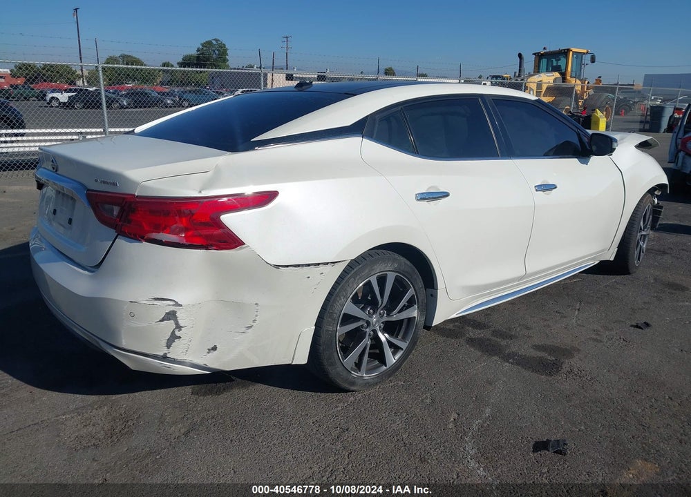 2017 NISSAN MAXIMA 3.5 PLATINUM VIN: 1N4AA6AP7HC378977
