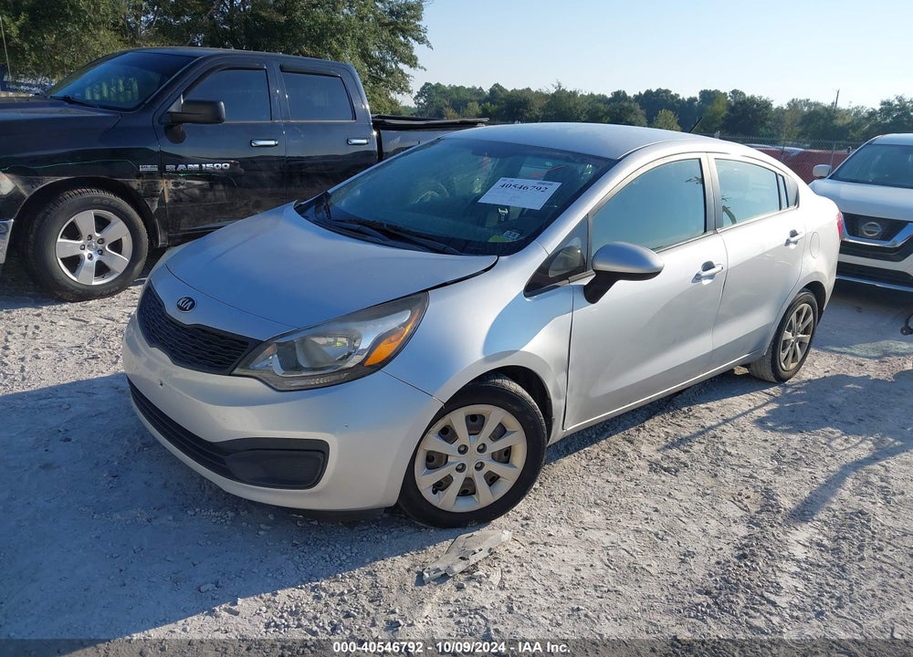 2014 KIA RIO LX VIN: KNADM4A30E6407792