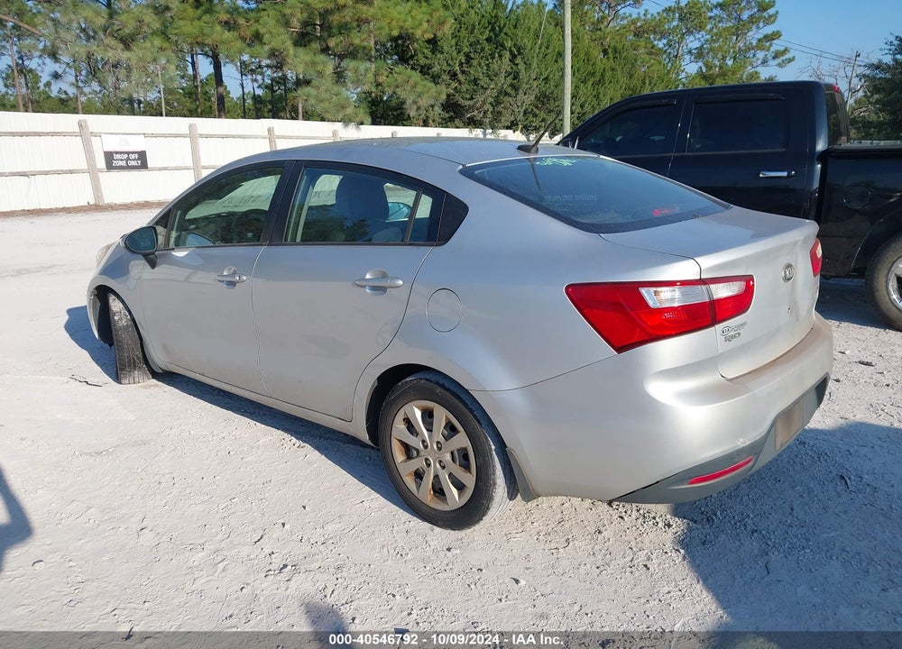 2014 KIA RIO LX VIN: KNADM4A30E6407792