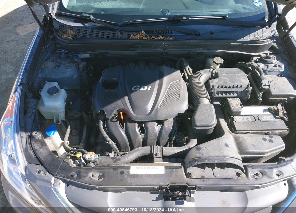 2013 HYUNDAI SONATA GLS VIN: 5NPEB4AC5DH776276