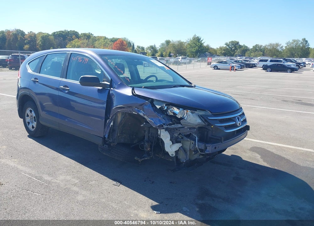 2013 HONDA CR-V LX VIN: 2HKRM4H35DH619834
