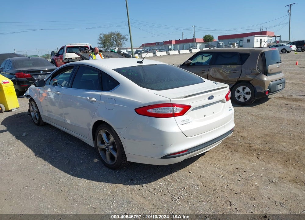 2014 FORD FUSION SE VIN: 1FA6P0HD5E5398156