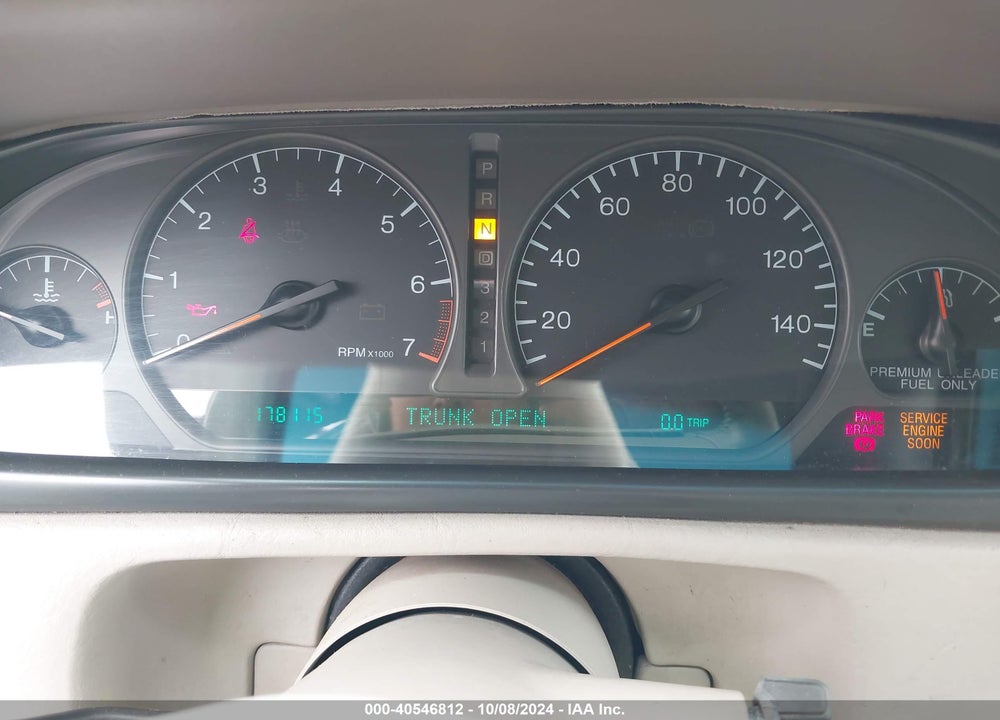 1997 CADILLAC SEVILLE SLS VIN: 1G6KS52Y5VU843679