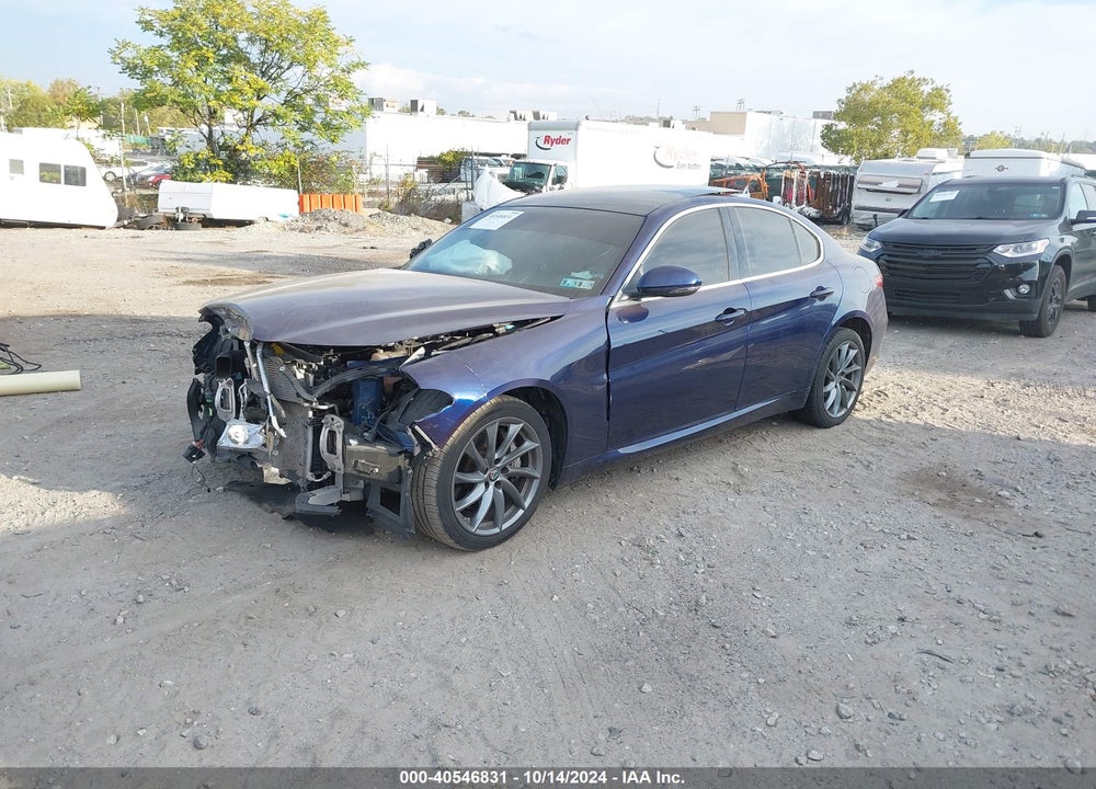 2019 ALFA ROMEO GIULIA AWD VIN: ZARFANAN2K7622663