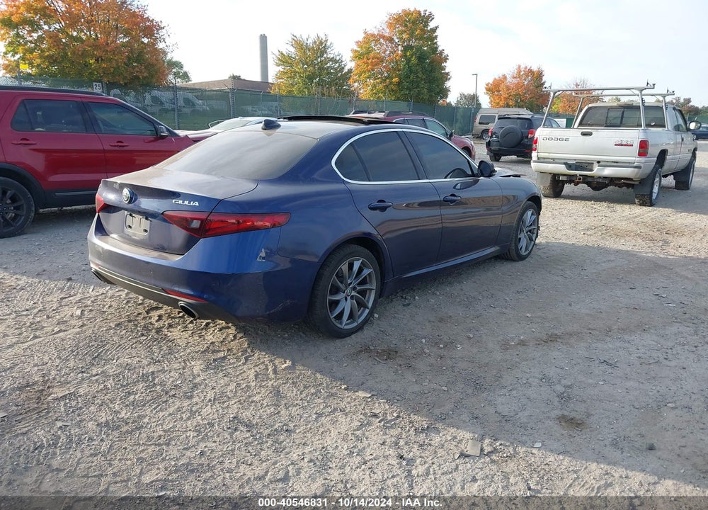 2019 ALFA ROMEO GIULIA AWD VIN: ZARFANAN2K7622663