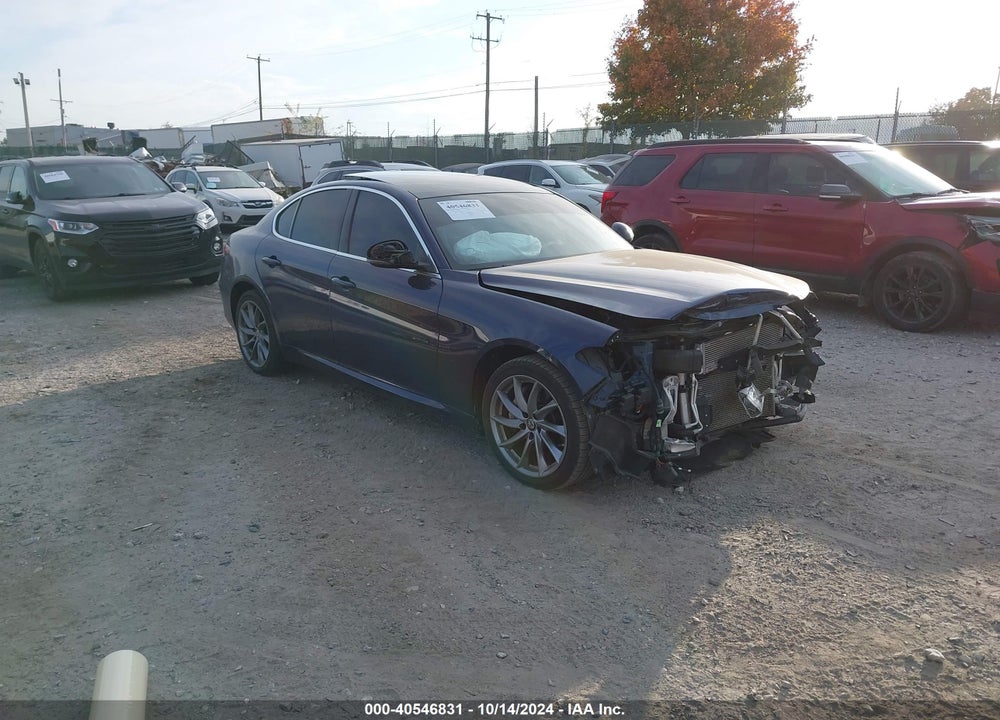 2019 ALFA ROMEO GIULIA AWD VIN: ZARFANAN2K7622663