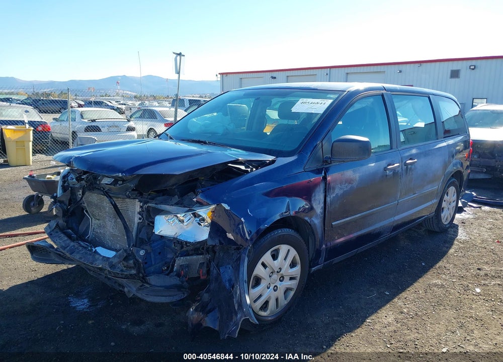 2016 DODGE GRAND CARAVAN SE/SXT VIN: 2C4RDGBG8GR201210