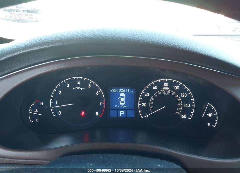 2011 HYUNDAI GENESIS 3.8 VIN: KMHGC4DE6BU130441
