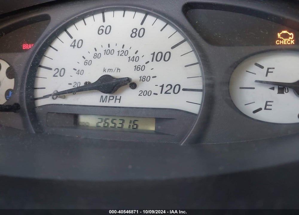 2005 TOYOTA ECHO VIN: JTDBT123250384092
