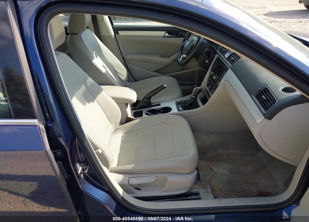 2013 VOLKSWAGEN PASSAT 2.0L TDI SE VIN: 1VWBN7A3XDC029650