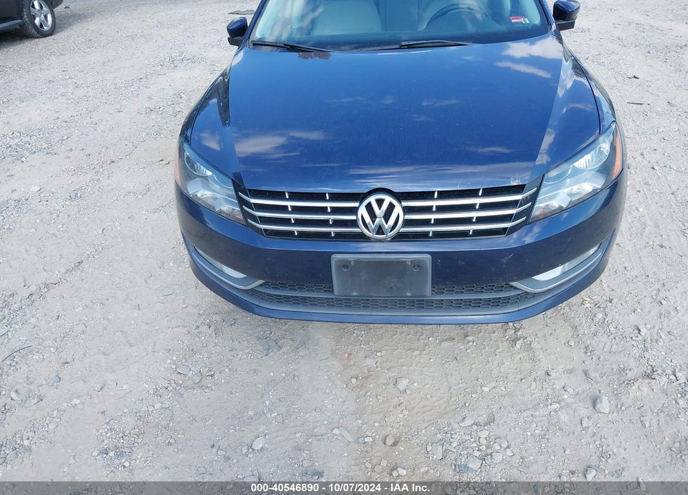 2013 VOLKSWAGEN PASSAT 2.0L TDI SE VIN: 1VWBN7A3XDC029650