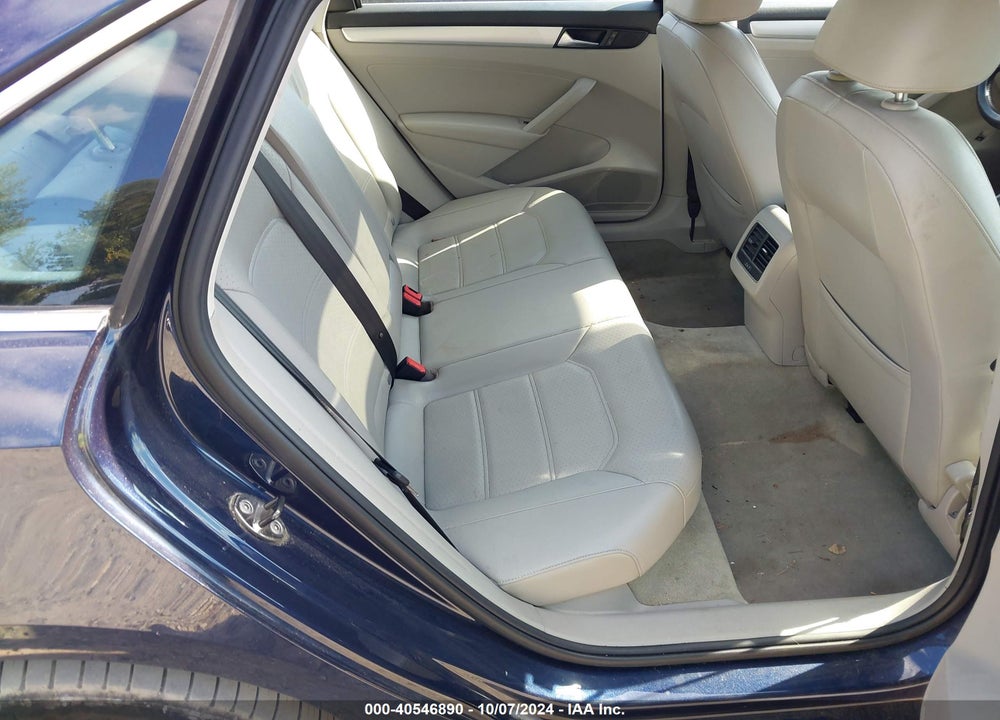 2013 VOLKSWAGEN PASSAT 2.0L TDI SE VIN: 1VWBN7A3XDC029650