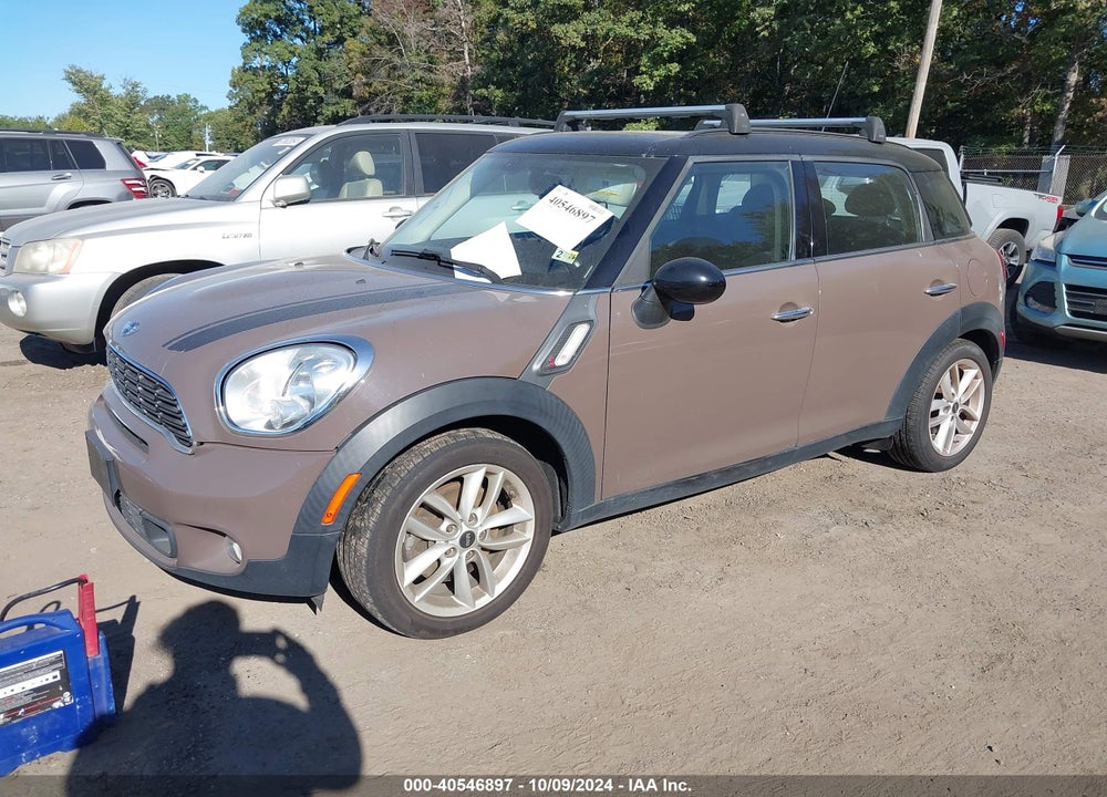 2014 MINI COUNTRYMAN COOPER S VIN: WMWZC3C56EWT01297