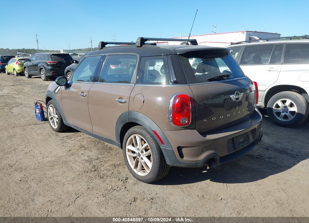 2014 MINI COUNTRYMAN COOPER S VIN: WMWZC3C56EWT01297