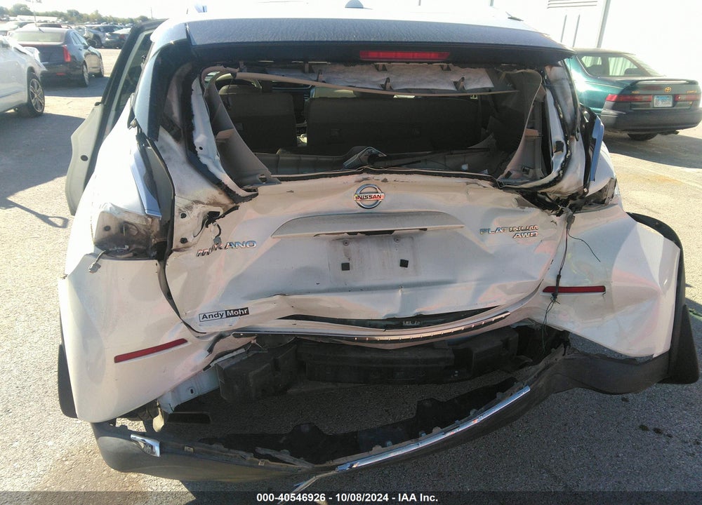 2015 NISSAN MURANO PLATINUM VIN: 5N1AZ2MH8FN216532