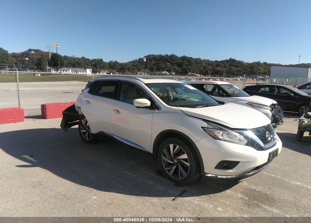 2015 NISSAN MURANO PLATINUM VIN: 5N1AZ2MH8FN216532