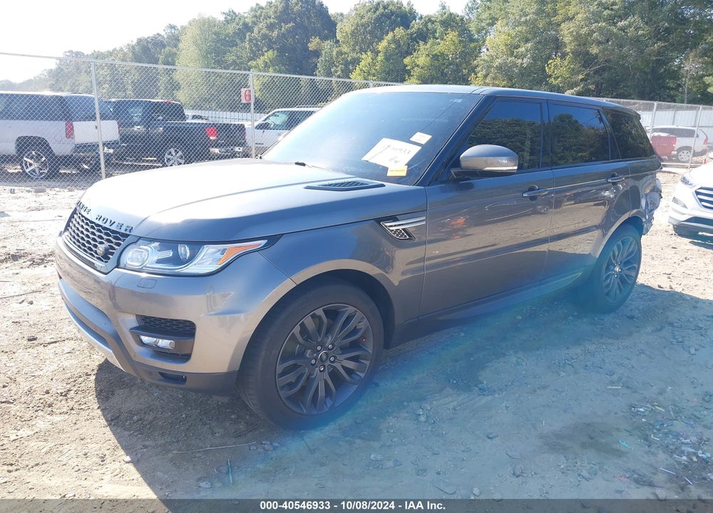 2015 LAND ROVER RANGE ROVER SPORT 3.0L V6 SUPERCHARGED HSE VIN: SALWR2VF6FA618914