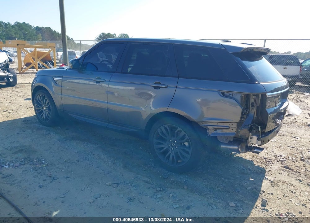 2015 LAND ROVER RANGE ROVER SPORT 3.0L V6 SUPERCHARGED HSE VIN: SALWR2VF6FA618914
