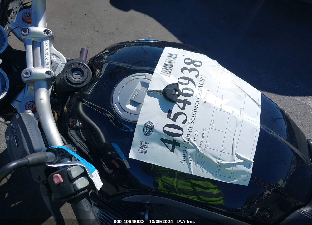 2017 BMW R NINE T VIN: WB10J030XHZ698100