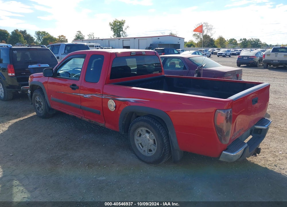 2008 CHEVROLET COLORADO LT VIN: 1GCCS39E788219767