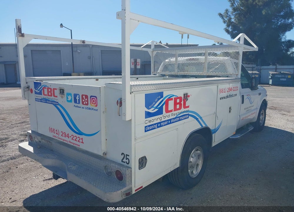2003 FORD F-350 CHASSIS VIN: 1FDSF34SX3EC56217