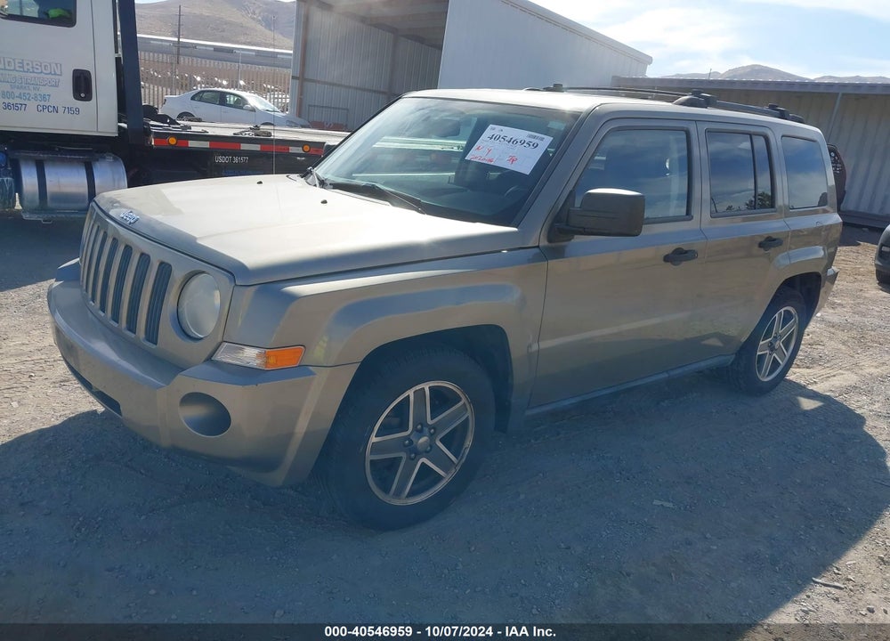 2008 JEEP PATRIOT SPORT VIN: 1J8FT28WX8D723325
