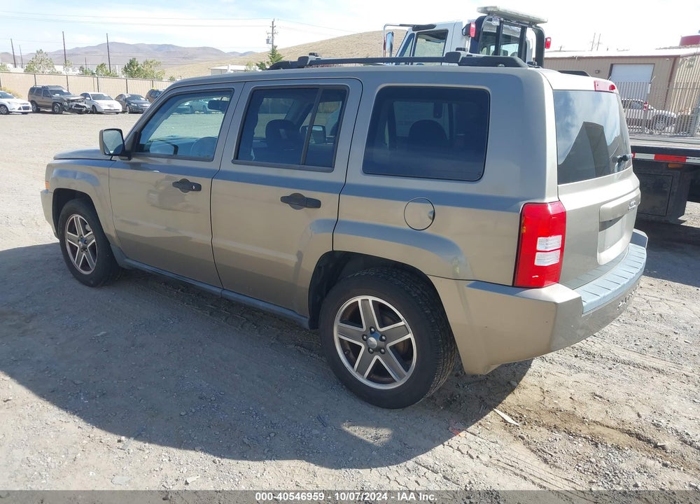 2008 JEEP PATRIOT SPORT VIN: 1J8FT28WX8D723325