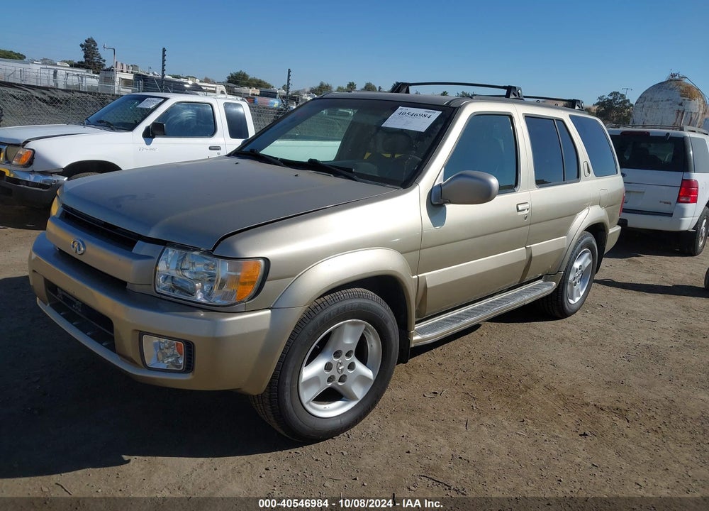 2003 INFINITI QX4 LUXURY VIN: JNRDR09Y43W300450