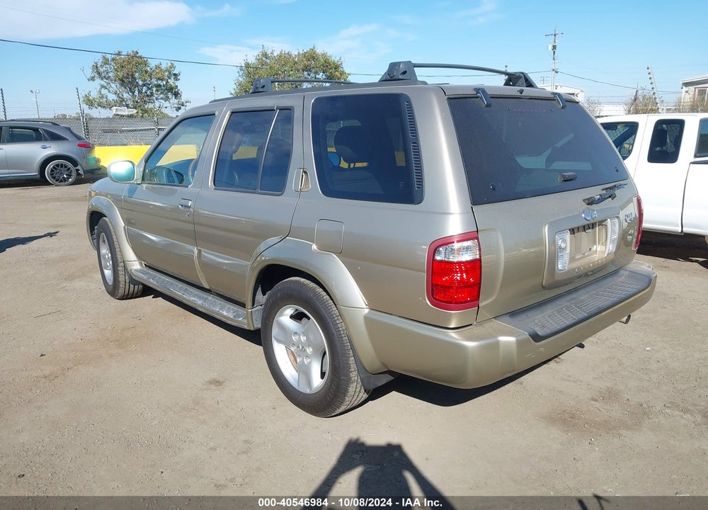 2003 INFINITI QX4 LUXURY VIN: JNRDR09Y43W300450