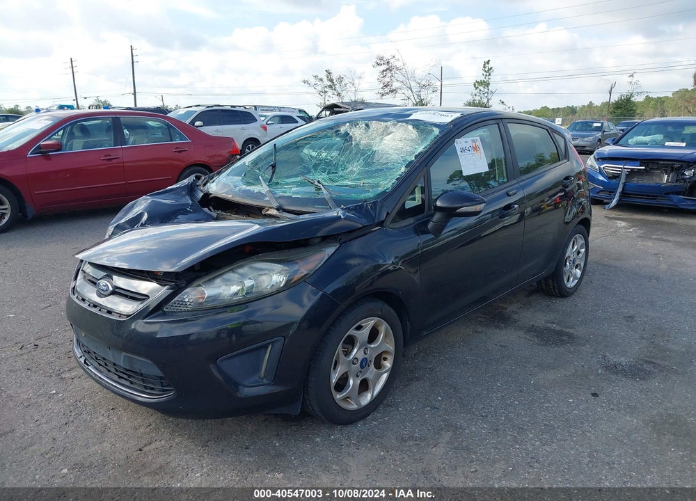 2012 FORD FIESTA SES VIN: 3FADP4FJ5CM156563