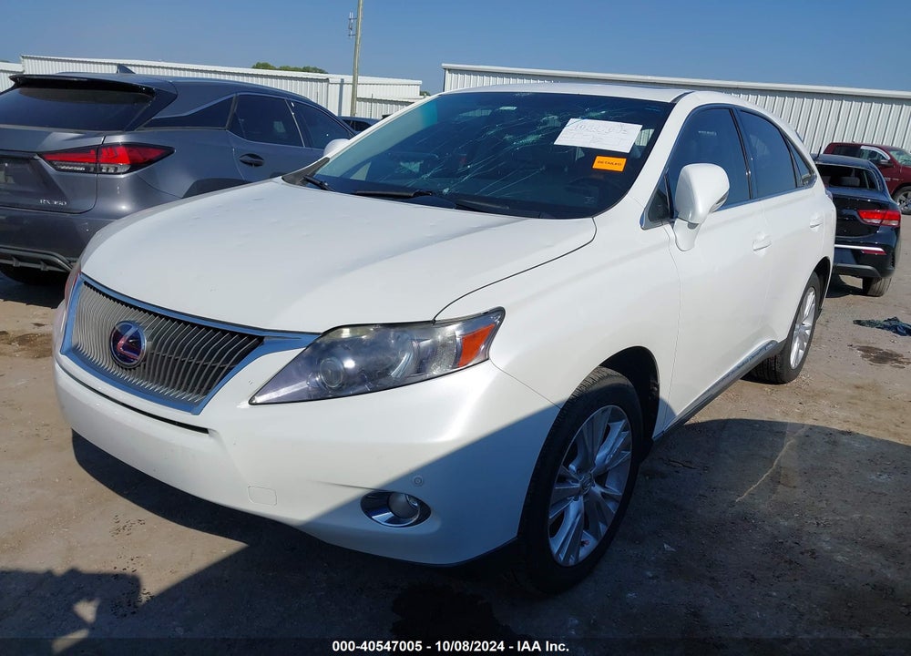 2010 LEXUS RX 450H VIN: JTJZB1BA1A2403257