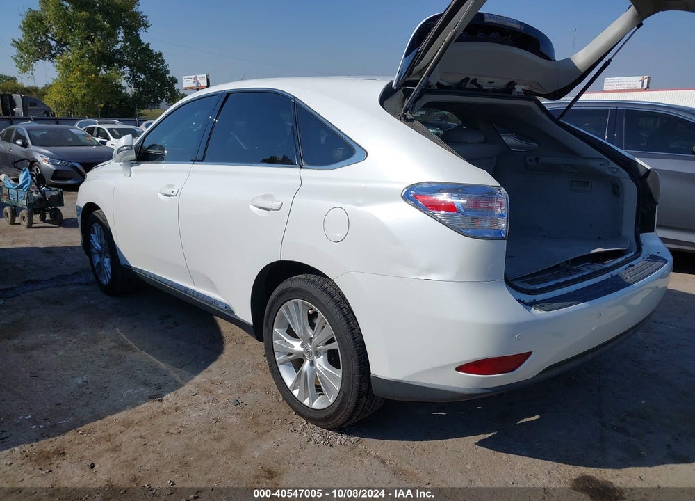 2010 LEXUS RX 450H VIN: JTJZB1BA1A2403257