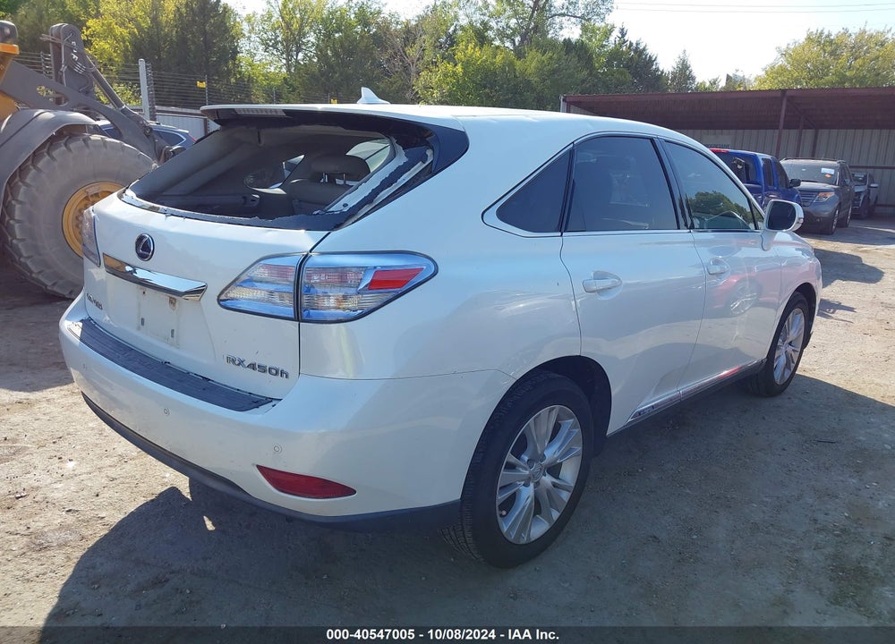 2010 LEXUS RX 450H VIN: JTJZB1BA1A2403257
