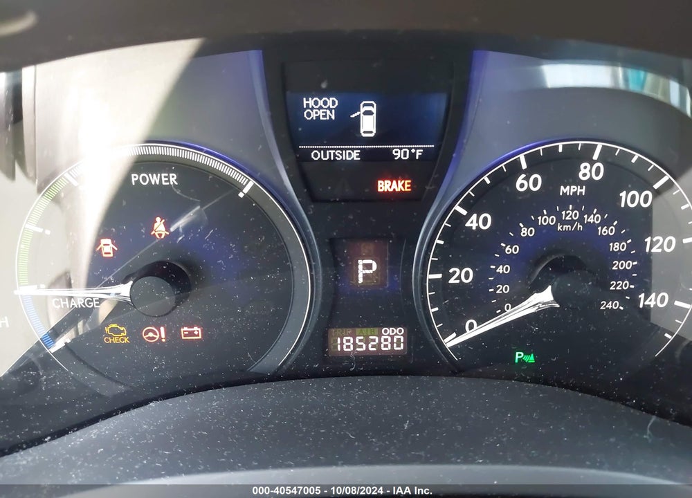 2010 LEXUS RX 450H VIN: JTJZB1BA1A2403257