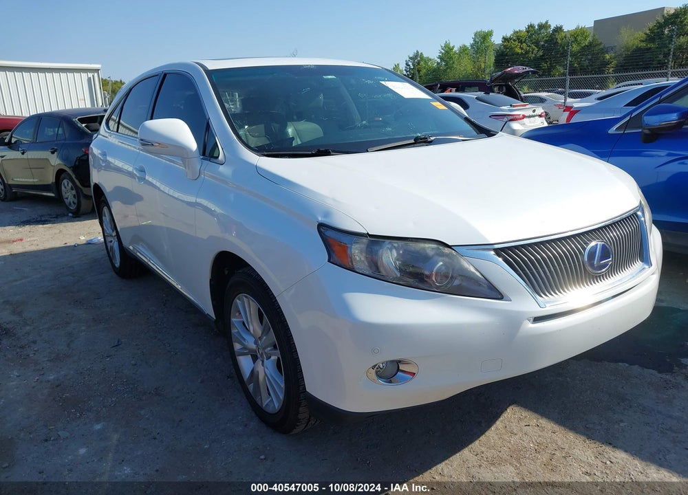2010 LEXUS RX 450H VIN: JTJZB1BA1A2403257